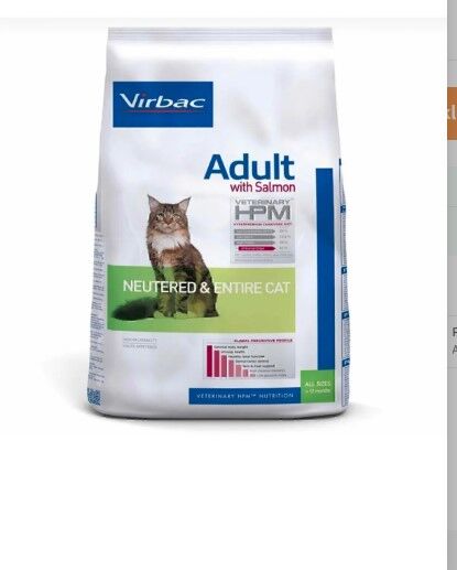 Virbac Entire Neutered Somonlu mama 3 kg