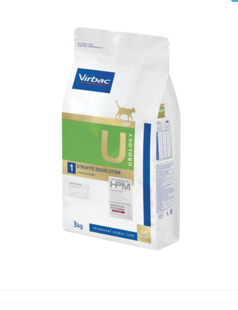Virbac Urology - Strutive Dissolution Cat Food 3Kg