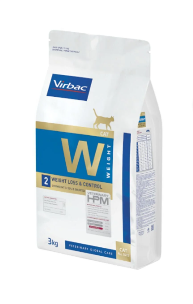 Virbac Weight Loss & Control W2 Kedi Maması 3kg