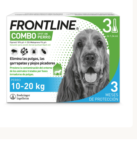 Frontline Spot Combo 10-20 Kg 3 Pipet