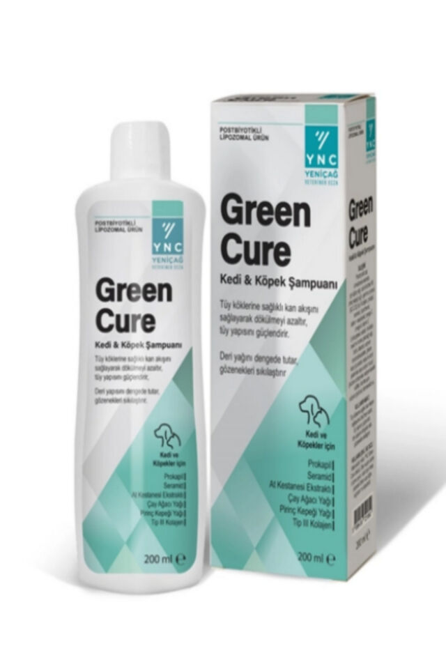 YNC Green Cure Kedi Köpek Şampuanı 250mL